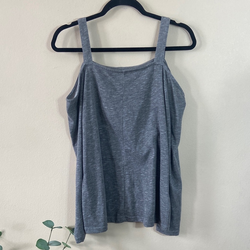 Venus Gray Off Shoulder Top Women's Medium Casual Soft Knit Casual Trendy Cute